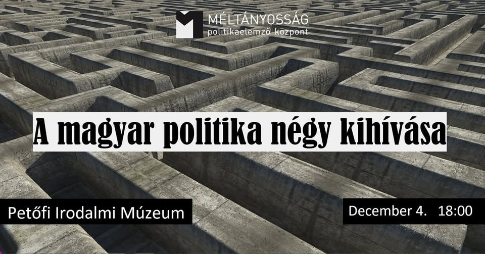 Konferencia a magyar politika négy kihívásáról